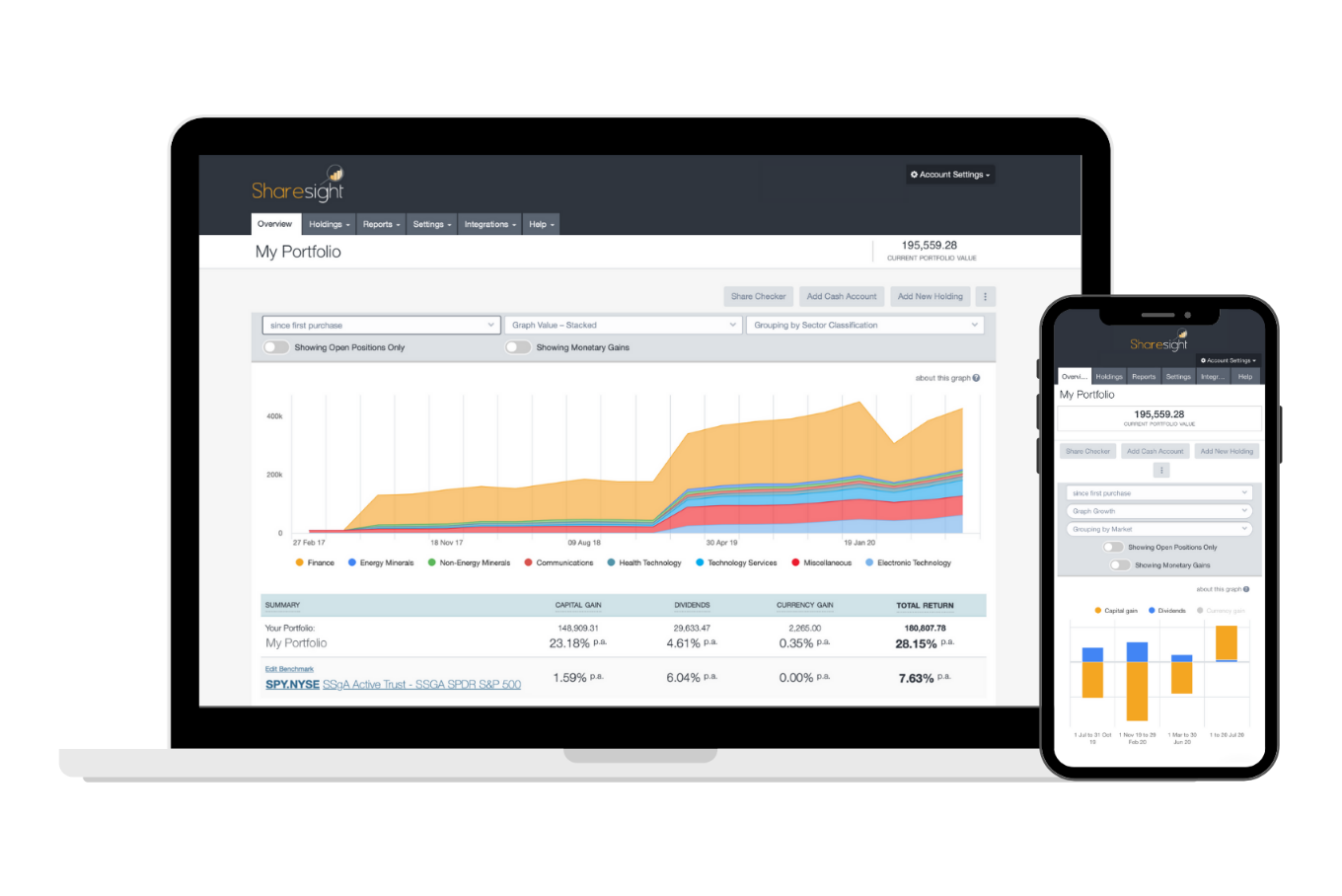 PocketSmith partner Sharesight will help you be prepared, get on top of your investments, and have a straightforward tax filing season.